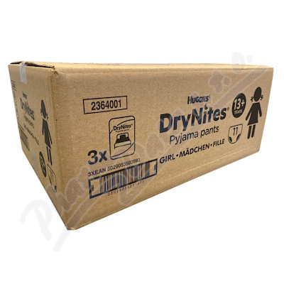 DryNites natah.kalhot.dívky 13+let/48-60kg/3x11ks