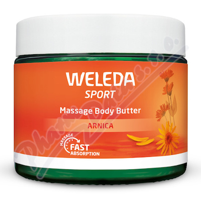 WELEDA Sport Arnikové masážní tělové máslo 150ml