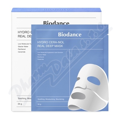 Biodance hydratační pleťová maska 4x34g