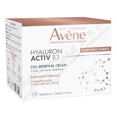 AVENE Hyaluron Activ B3 Krém pro obnovu buněk 50ml