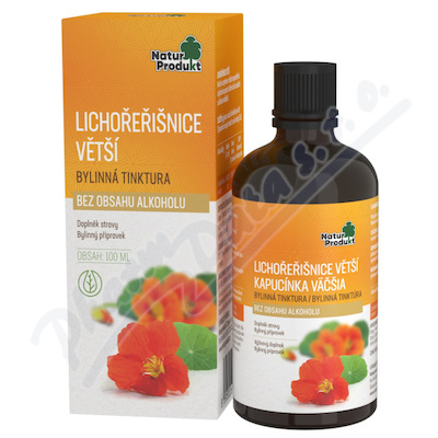 Naturprodukt Lichořeřišnice bylinná tinktura 100ml