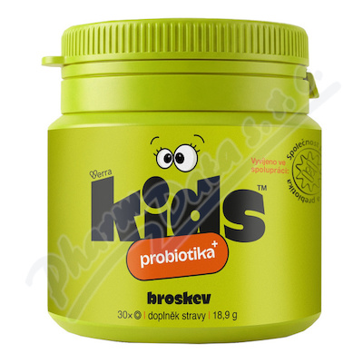 Verra KIDS Probiotika+ broskev tbl.30