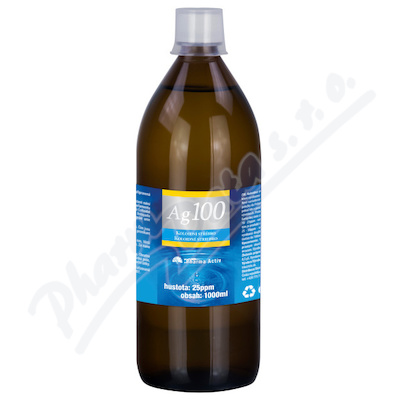 Koloidní stříbro Ag100 25ppm 1000ml