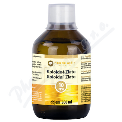 Koloidní zlato 10ppm 300ml
