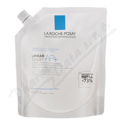 LA ROCHE-POSAY LIPIKAR Syndet AP+ gel náplň 400ml
