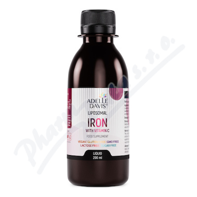 Adelle Davis Liposomal Iron+vit.C 200ml