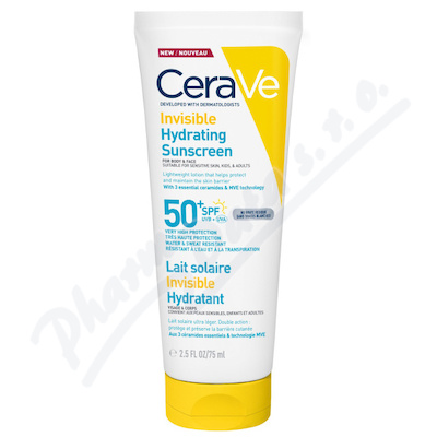 CeraVe Hydratační opalovací mléko SPF50+ 75ml