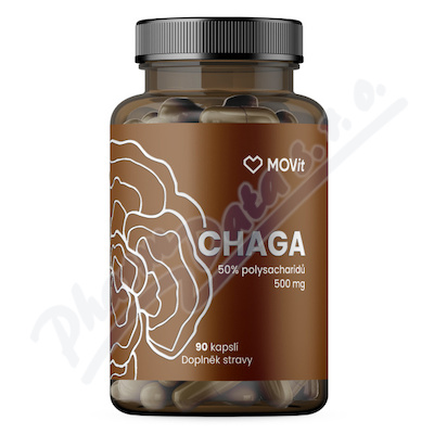 MOVit Chaga 50% polysacharidů 500mg cps.90