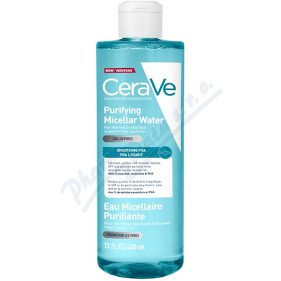 CeraVe Čistící micelární voda 400ml