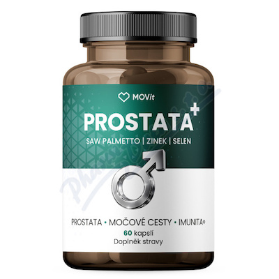 MOVit PROSTATA Saw Palmetto zinek selen cps.60
