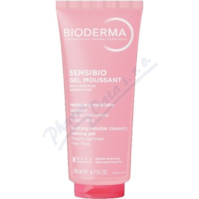 BIODERMA Sensibio gel moussant 200ml