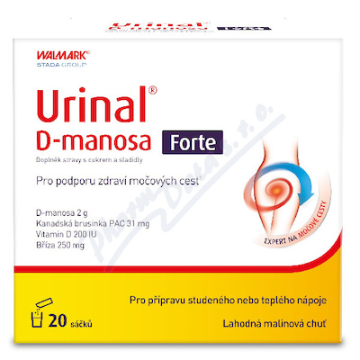 Urinal D-manosa Forte 20 sáčků