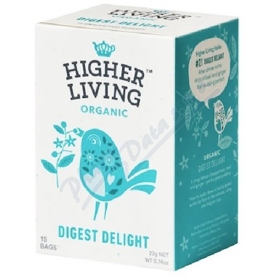 Higher Living čaj Dobré zažívání BIO15x1.46g