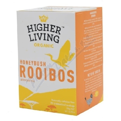 Higher Living čaj Rooibos a Honeybush BIO 20x1.4g