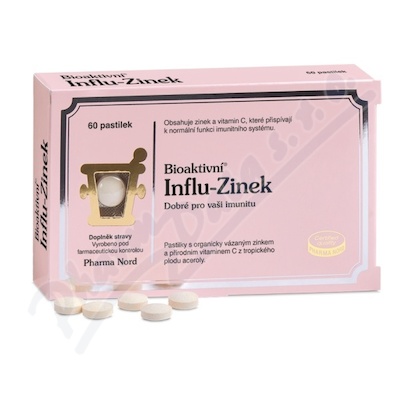 Pharma Nord Bioaktivní Influ-Zinek tbl.60