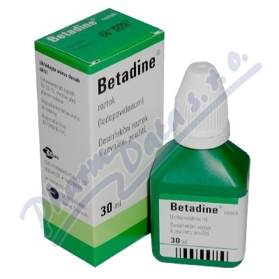 Betadine drm.sol.1x30ml (H) zelený