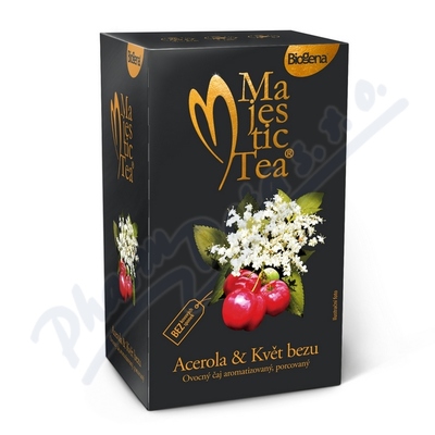 Čaj Majestic Tea Acerola+květ Bezu 20x2.5g