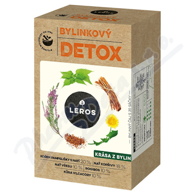 LEROS Bylinkový Detox 20x1.5g