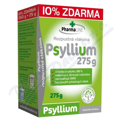 Psyllium vláknina 250g+10% ZDARMA krabička