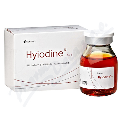 Hyiodine gel na rány s kyselinou hyaluronovou 50g