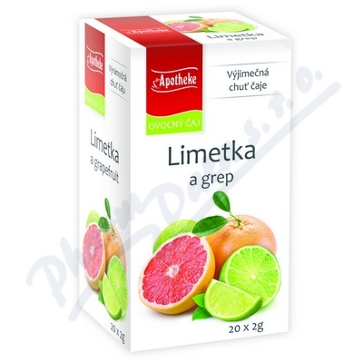 Apotheke Limetka a grep čaj 20x2g