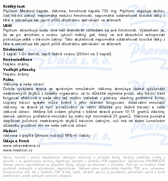 Topnatur Psyllium cps.250