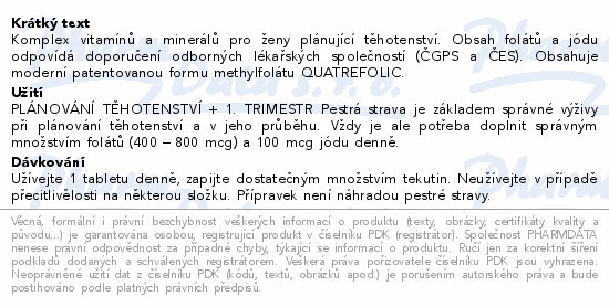 Chytré miminko superfolin 1 PLAN cps.30