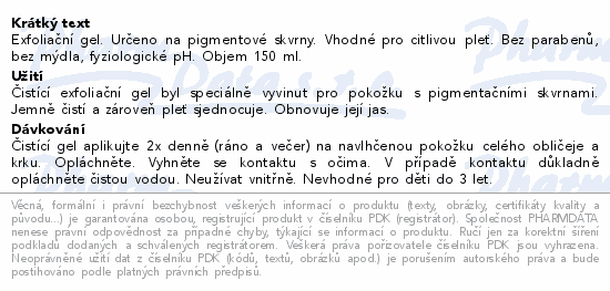 ISISPHARMA NeoTone Exfolianting Cleans.Gel 150ml