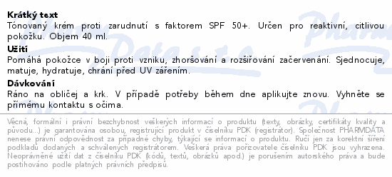 ISISPHARMA Ruboril Expert Tinted Cream SPF50+ 40ml