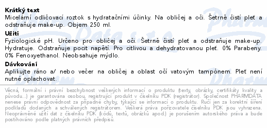 ISISPHARMA Sensylia Aqua Micellar Solution 250ml