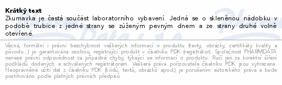 Zkumavka 1100/100ks 12ml pro odběr moče
