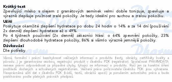 WELEDA Účinně zpevňující tělové mléko 200ml