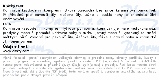 JOBST Opaque II.KT punč.lýtk.bez šp.vel.IV karam.
