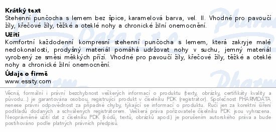 JOBST Opaque II.KT punč.steh.bez šp.+lem v.II kar.