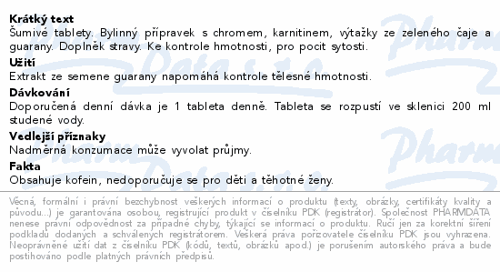 Naturprodukt Izofet Slim šumivé tablety 20ks