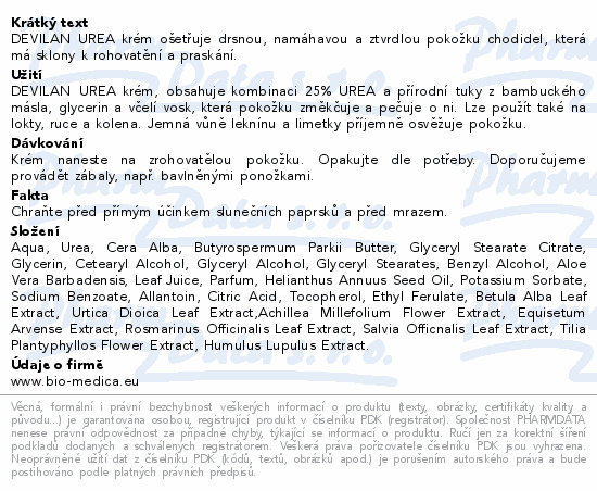 Devilan Urea krém 75ml