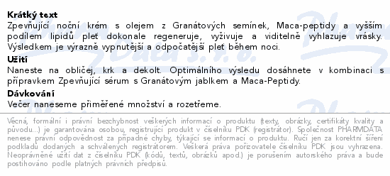 WELEDA Zpevň.noční krém gran.jabl./maca pept. 40ml