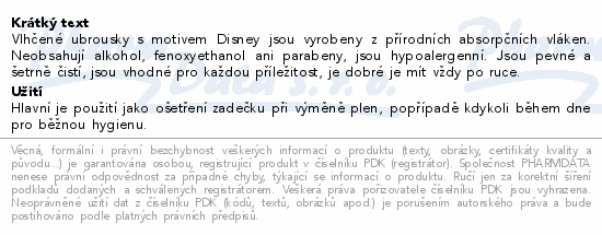 HUGGIES Mickey Mouse vlhčené ubrousky 56ks