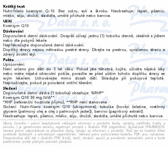 Solgar Nutri-Nano CoQ-10 cps.50