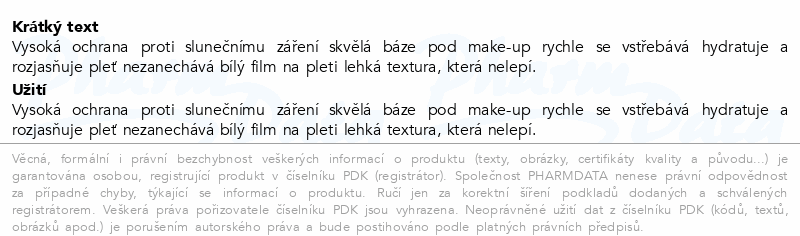 Beauty of Joseon opalovací krém SPF50+ 50ml