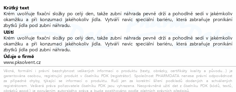 Blend-a-dent Plus fixační krém 2x40g