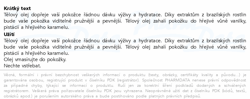 Sol de Janeiro Bum Bum vyživující těl.olej 100ml
