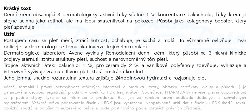 AVENE DermAbsolu Remodelační denní krém 50ml