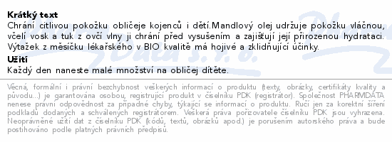 WELEDA baby Měsíčkový pleťový krém 50ml