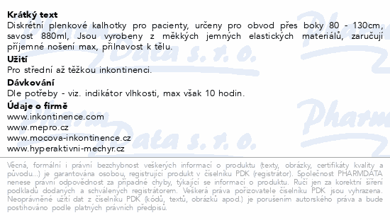 iD Discreet Pants Normal M 12ks