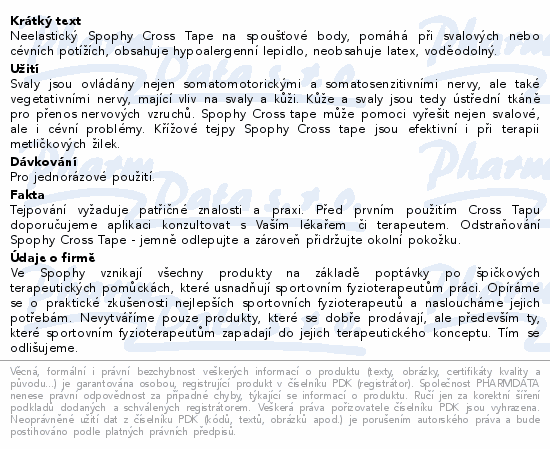 Spophy Cross Tape Multi mix 130ks