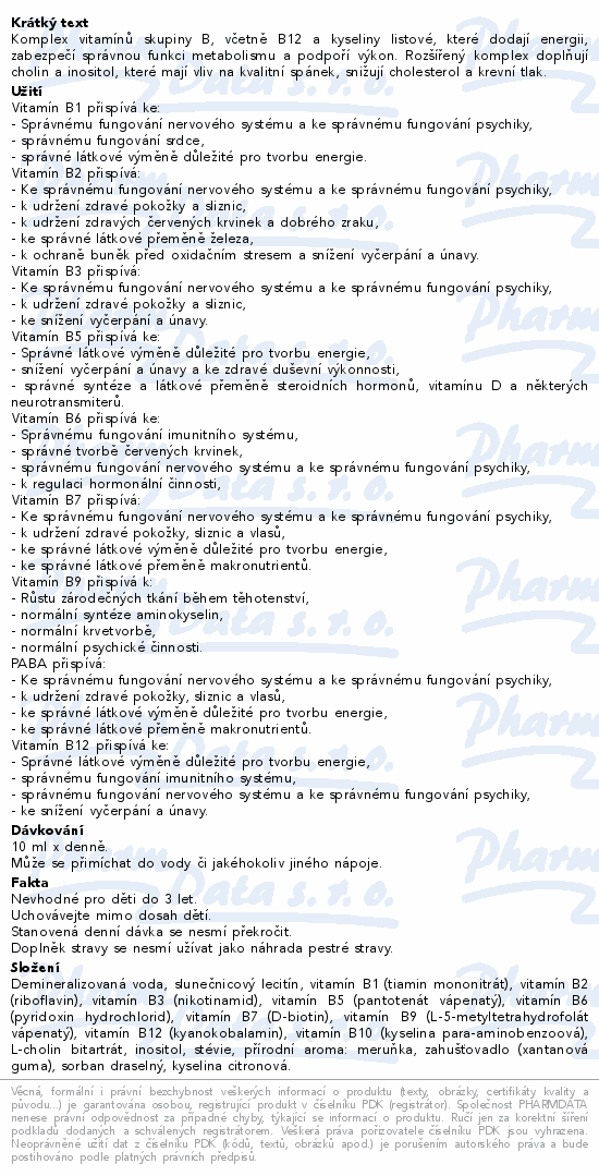 Adelle Davis Liposomal B-complex Forte 200ml