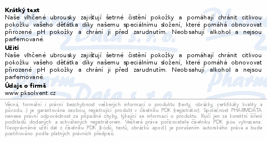 Pampers Aqua čistící ubrousky 18x60ks