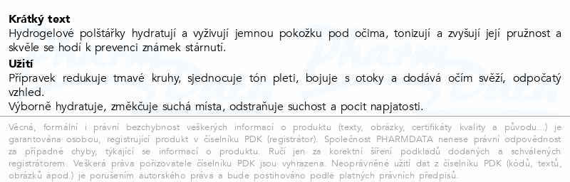 Abib kolagenové náplasti pod oči 60ks