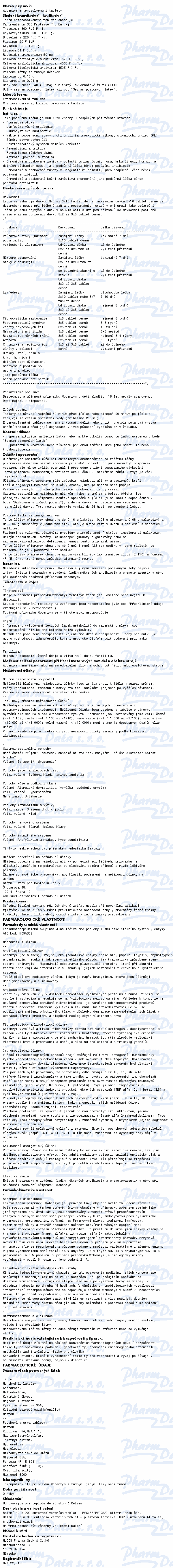 Wobenzym 200 enterosolventních tablet